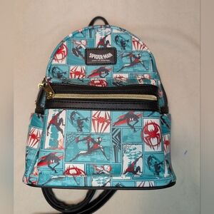 Spider-Man Across the Spider-Verse Mini-Backpack By Loungefly